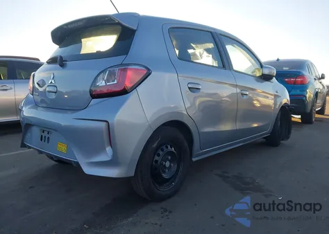 2021 Mitsubishi Mirage Carbonite Edition/Es/Le из США, поврежденный, VIN ML32AUHJ4MH009336